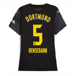 Borussia Dortmund Ramy Bensebaini #5 Bortatröja Dam 2024-25 Kortärmad